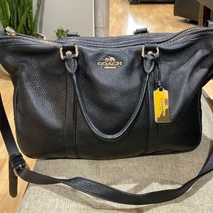 Coach black purse